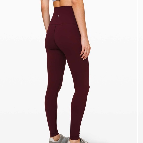 Lululemon Wunder Under Super High-Rise Tight *Full-On Luxtreme 28" Garnet